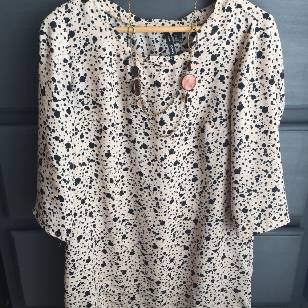 MNG Basics Mango Sheath Dress